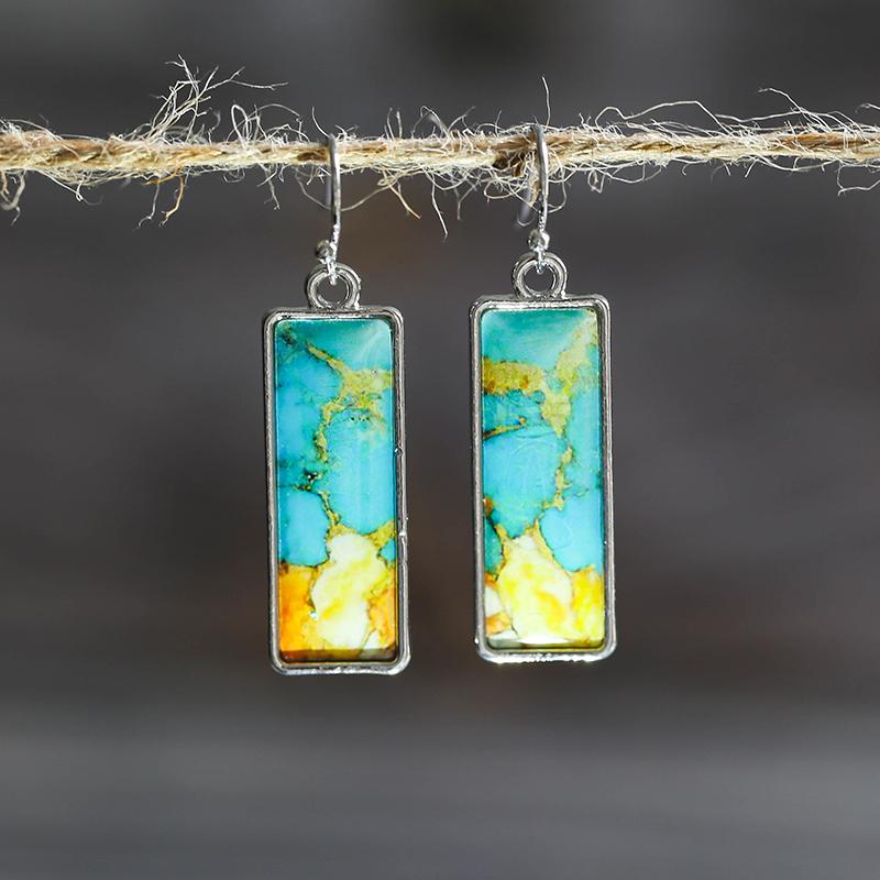 Fashion Vintage Square Earrings In Colorful Glaze Drop Earrings Classic Women Marbled Long Dangle Jewelry Accessories
Fashion Vintage Square Earrings In Colorful Glaze Drop Earrings Classic Women Marbled Long Dangle Jewelry Accessories