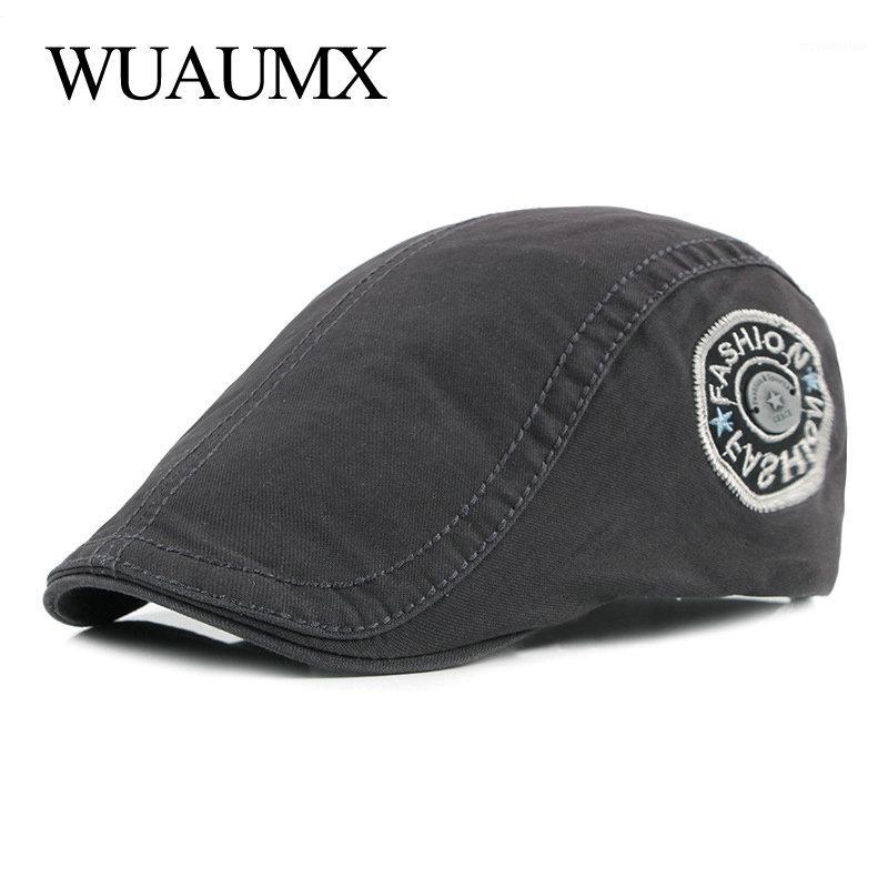 Wuaumx Unisex Fashion Summer Berets Hat Men Women Peaked Cap Solid Cotton Duckbill Hat Painter Newsboy Cap Adjustable casquette1, Black
Wuaumx Unisex Fashion Summer Berets Hat Men Women Peaked Cap Solid Cotton Duckbill Hat Painter Newsboy Cap Adjustable casquette1, Black