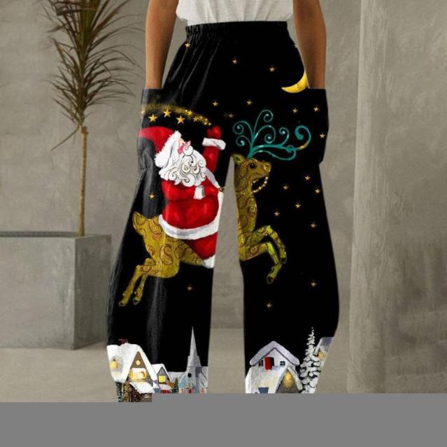 Women's Pants & Capris Christmas Print Sweatpant For Women 2021 Autumn Winter Baggy Drawstring High Waist Gym Sport Jogger Ladies Casual Tro, Black;white
Women's Pants & Capris Christmas Print Sweatpant For Women 2021 Autumn Winter Baggy Drawstring High Waist Gym Sport Jogger Ladies Casual Tro, Black;white