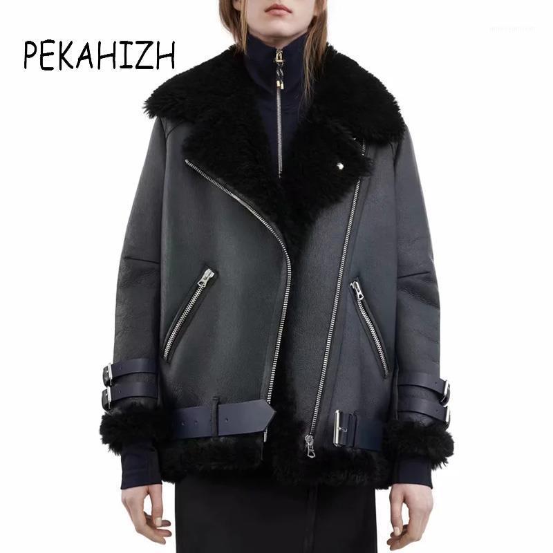 Winter thick black PU Leather Jacket women biker jacket Streetwear Motorcycle Coat ladies Faux outwear 20201
Winter thick black PU Leather Jacket women biker jacket Streetwear Motorcycle Coat ladies Faux outwear 20201