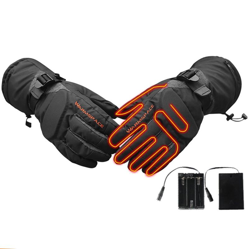 WARMSPACE Men Women Rechargeable Electric Warm Heated Gloves Battery Powered Gloves Winter Sport Heat for Climbing Ski, As pic
WARMSPACE Men Women Rechargeable Electric Warm Heated Gloves Battery Powered Gloves Winter Sport Heat for Climbing Ski, As pic