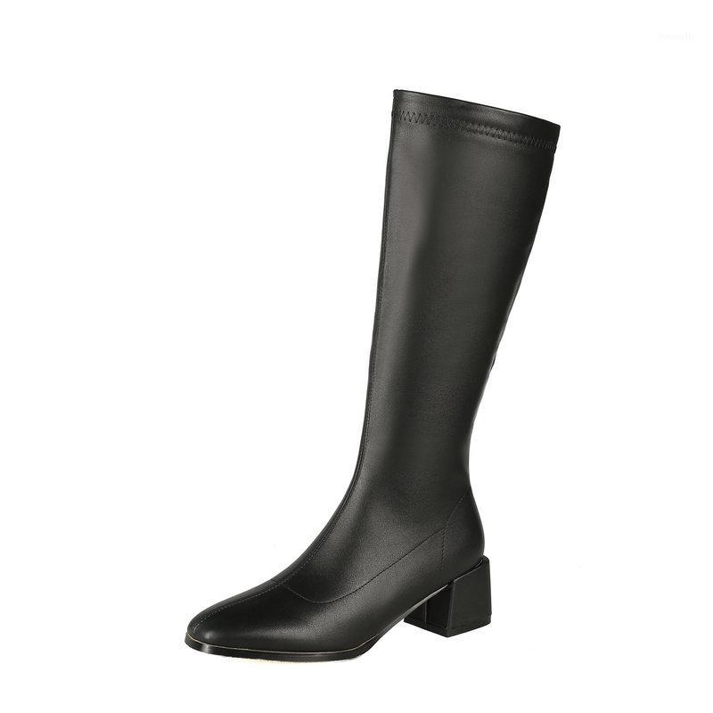 2021 New Round Heel Autumn Winter Knee High Boots PU Leather Concise Women Shoes Square Toe Zipper Ladies Boots Big Size34-431, Black
2021 New Round Heel Autumn Winter Knee High Boots PU Leather Concise Women Shoes Square Toe Zipper Ladies Boots Big Size34-431, Black