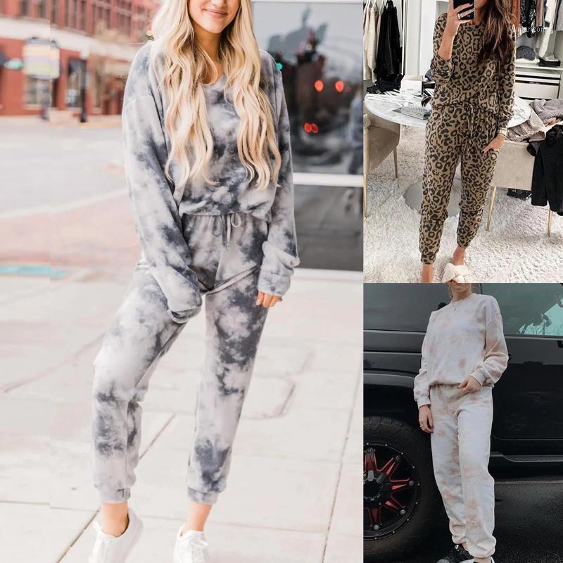 New Women Print Tracksuit Two-piece Set Long Sleeve Round Neck Top Elastic Waist Long Pants Women Sportswear1, Pink
New Women Print Tracksuit Two-piece Set Long Sleeve Round Neck Top Elastic Waist Long Pants Women Sportswear1, Pink