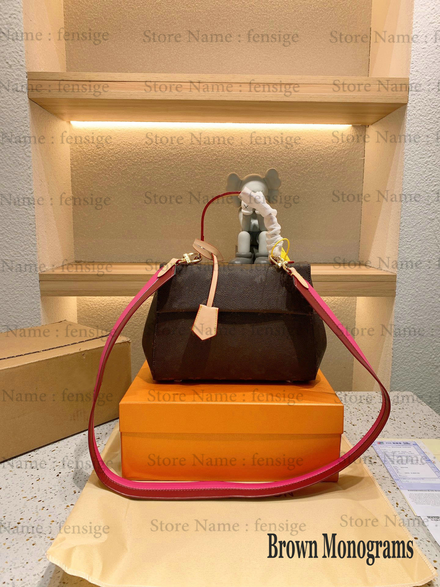 Cluny BB Tote Bag Handbag Designer Women Luxurys Shoulder Bag Fuchsia/Bordeaux Red Colorful Leather Strap Crossbody M42738
Cluny BB Tote Bag Handbag Designer Women Luxurys Shoulder Bag Fuchsia/Bordeaux Red Colorful Leather Strap Crossbody M42738