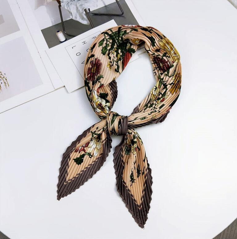 yishine 2021 Wrinkle Neck Scarf Women Florals Fashion Crepe Kerchief Scarves New Headband Crumple Handlebag Wraps Scarf Decor
yishine 2021 Wrinkle Neck Scarf Women Florals Fashion Crepe Kerchief Scarves New Headband Crumple Handlebag Wraps Scarf Decor