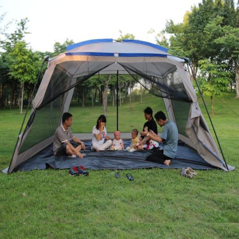 New Style Ultralarge 5~8 Person With Mosquito Net Outdoor Camping Beach Tent Sun Shelter Multi-tourist tent
New Style Ultralarge 5~8 Person With Mosquito Net Outdoor Camping Beach Tent Sun Shelter Multi-tourist tent