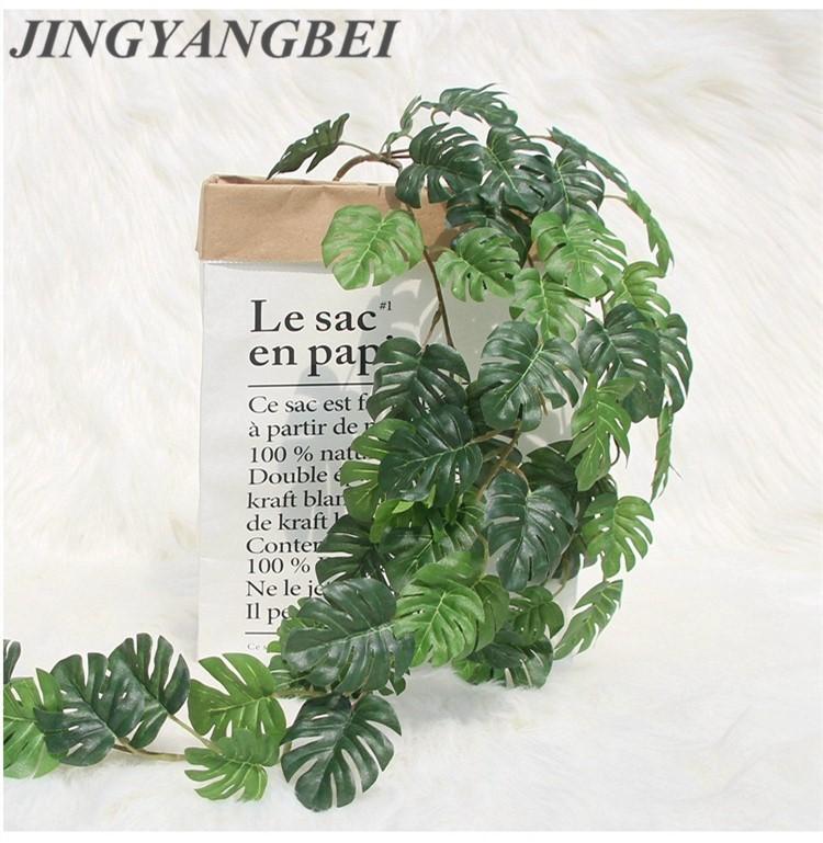 80cm Turtle Leaf Vine Artificial Plant Hanging Rattan Floral Branch For Wedding Party Decoration Fake Flowers Home Decor, Green
80cm Turtle Leaf Vine Artificial Plant Hanging Rattan Floral Branch For Wedding Party Decoration Fake Flowers Home Decor, Green