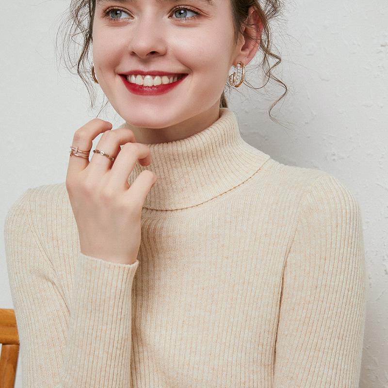 2020 New Fashion Women' Cashmere Sweater High Collar Pullover Autumn And Winter Popular Woolen Knitted Bottom Sweaters Slim For, Mint
2020 New Fashion Women' Cashmere Sweater High Collar Pullover Autumn And Winter Popular Woolen Knitted Bottom Sweaters Slim For, Mint