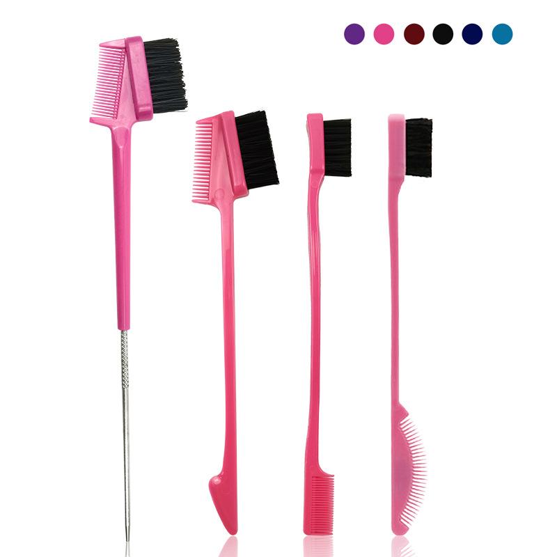 Double Side Edge Hair Comb Brush For HairStyling Salon Professional Accessories eyebrowBrush Random Color sending
Double Side Edge Hair Comb Brush For HairStyling Salon Professional Accessories eyebrowBrush Random Color sending