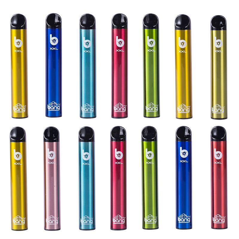 Bang XXL 2000 Puffs Device Disposable Electronic Cigarettes Vape Pen 800mAh Battery 2% 5% 6% 20mg 50mg 60mg Pods Prefilled Vapors Kit Delivery Duty
Bang XXL 2000 Puffs Device Disposable Electronic Cigarettes Vape Pen 800mAh Battery 2% 5% 6% 20mg 50mg 60mg Pods Prefilled Vapors Kit Delivery Duty