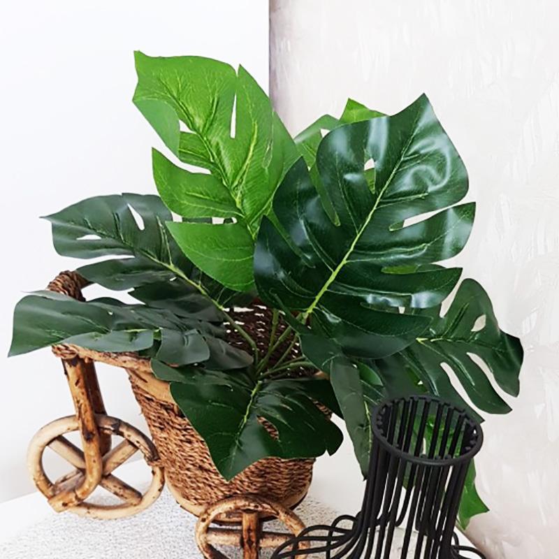 Artificial 9-Leaf Green Monstera Leaves Home Garden Living Room Bedroom Decoration Fake Plants Home Wedding Decoration1, 5pcs leaves
Artificial 9-Leaf Green Monstera Leaves Home Garden Living Room Bedroom Decoration Fake Plants Home Wedding Decoration1, 5pcs leaves
