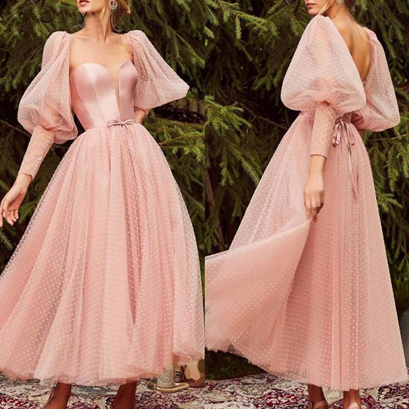 New Arrival Lace Tulle long sleeve Prom dresses 2020 Ankle Length Short Prom dress vestidos de fiesta largos elegantes de gala, Champagne
New Arrival Lace Tulle long sleeve Prom dresses 2020 Ankle Length Short Prom dress vestidos de fiesta largos elegantes de gala, Champagne