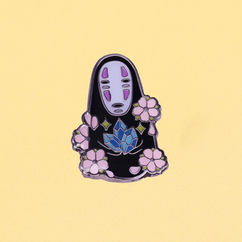 Pins, Brooches Spirited Away No-Face Beautiful Faceless Man Enamel Pins Cute Metal Cartoon Brooch Men Women Fashion Jewelry Gifts Lapel Badg
Pins, Brooches Spirited Away No-Face Beautiful Faceless Man Enamel Pins Cute Metal Cartoon Brooch Men Women Fashion Jewelry Gifts Lapel Badg