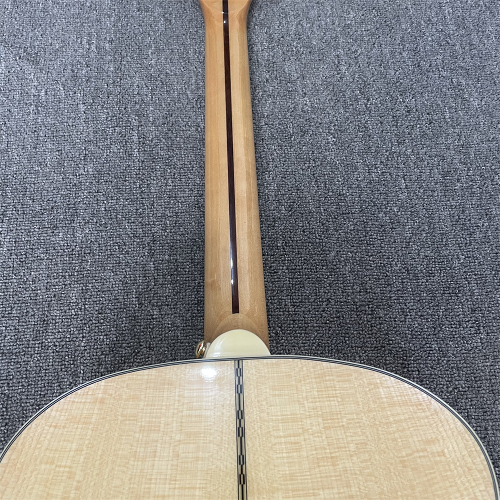 43quot Natural Solid Spruce J200 Acoustic GuitarMaple Wood Jumbo Body Acoustic Electric Guitarra5032798