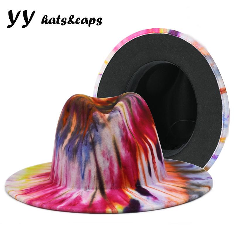 YY Fashion Hat Tie Dye for Women Spring Autumn Trilby Caps Multicolor Fedora Panama Jazz Men Wide Brim Felt Cpa ZR001, C1 tie dye fedora
YY Fashion Hat Tie Dye for Women Spring Autumn Trilby Caps Multicolor Fedora Panama Jazz Men Wide Brim Felt Cpa ZR001, C1 tie dye fedora