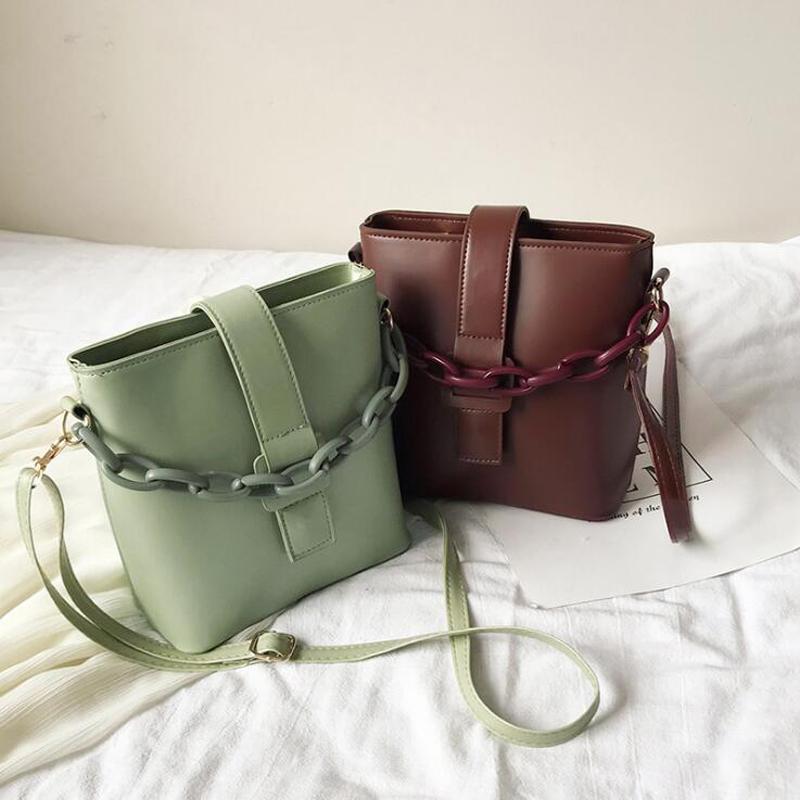 New Designer Bucket Women Bag Chain Handbags PU Leather Shoulder Bag Fashion Female Crossbody Bags, Black
New Designer Bucket Women Bag Chain Handbags PU Leather Shoulder Bag Fashion Female Crossbody Bags, Black