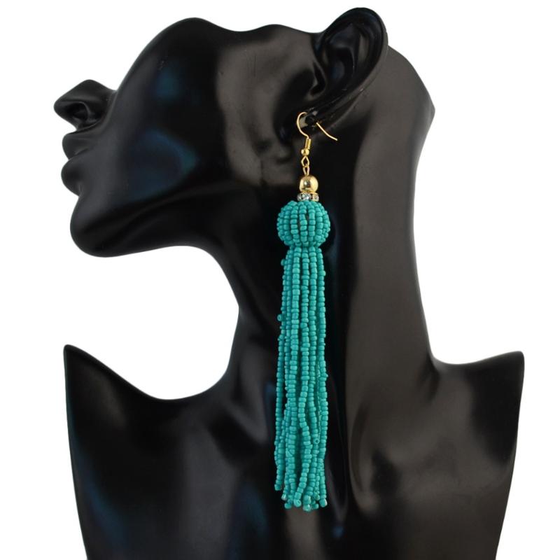 5 Colors New Fashion Hook Rhinestone Acrylic Beaded Ball Tassel Pendant Dangle Drop Earrings for Women party Jewelry
5 Colors New Fashion Hook Rhinestone Acrylic Beaded Ball Tassel Pendant Dangle Drop Earrings for Women party Jewelry
