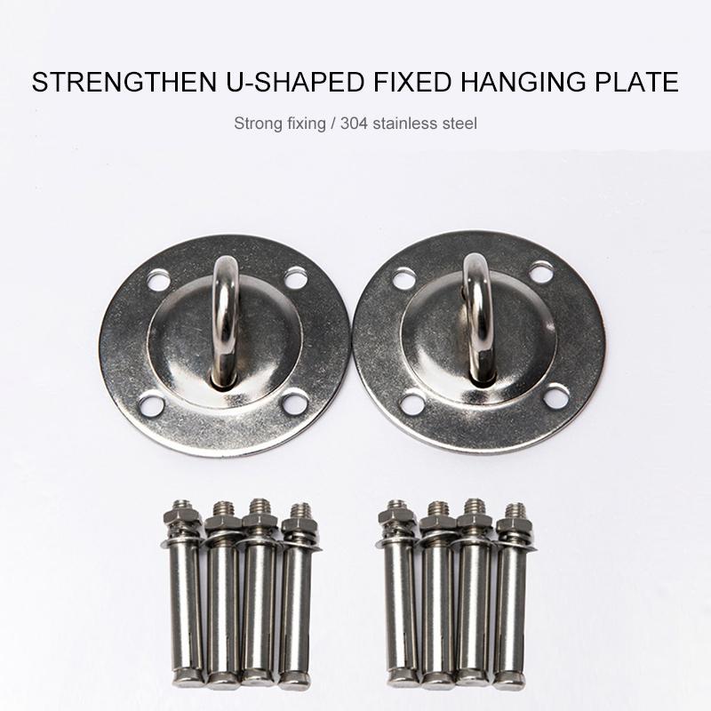 Suspension Bracket Hook for Gym Rings Yoga Hammock Swing Hanging Chair Practical Yoga Hanging Plate Ceiling Wall Mount Anchor1
Suspension Bracket Hook for Gym Rings Yoga Hammock Swing Hanging Chair Practical Yoga Hanging Plate Ceiling Wall Mount Anchor1