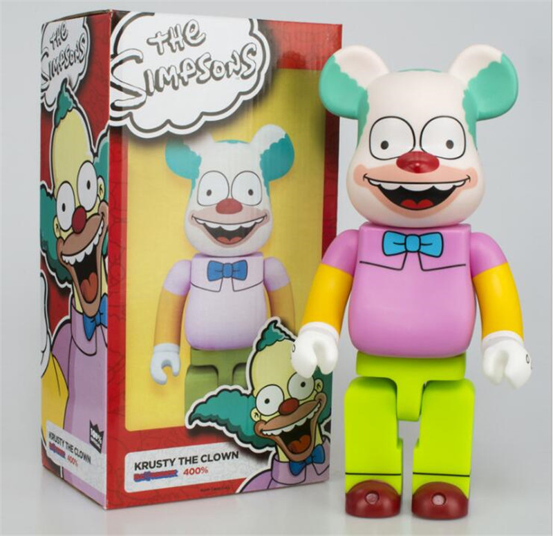 Best-selling 400% 28CM The Bearbrick simpsons Evade glue bear figures Toy For Collectors Be@rbrick Art Work model decoration toys
Best-selling 400% 28CM The Bearbrick simpsons Evade glue bear figures Toy For Collectors Be@rbrick Art Work model decoration toys