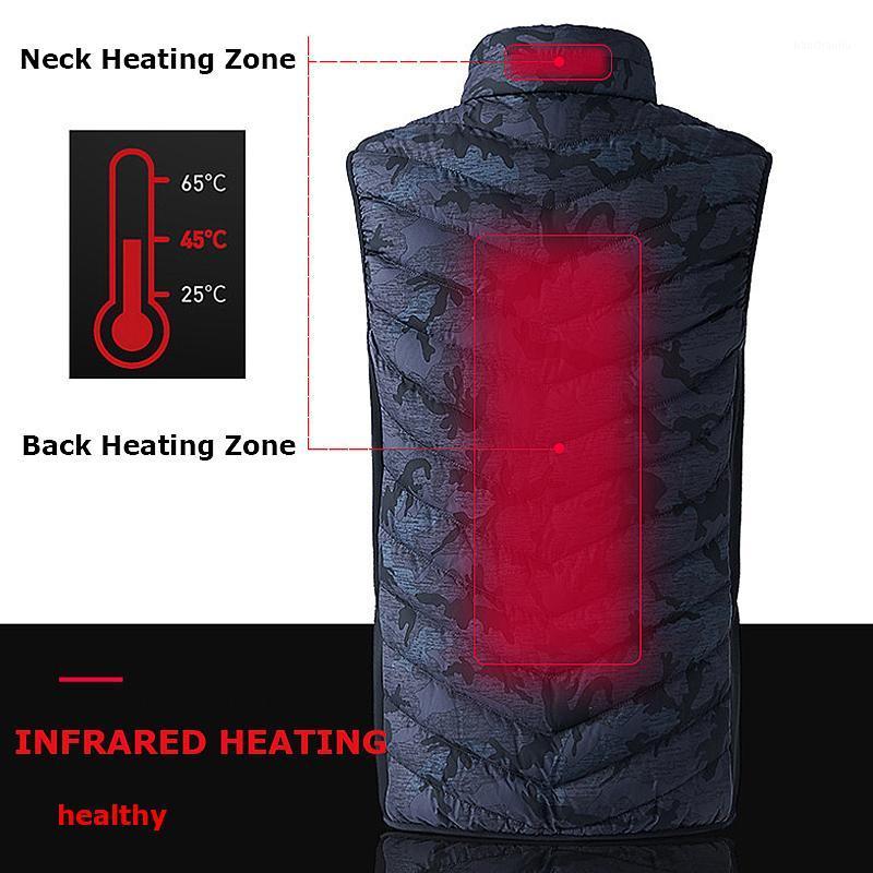 Men Electric Heated Vest Heating Waistcoat Camouflage Print Padded Winter Thermal Warm Outdoor Heated Clothing Jacket USB Heater1, Black
Men Electric Heated Vest Heating Waistcoat Camouflage Print Padded Winter Thermal Warm Outdoor Heated Clothing Jacket USB Heater1, Black