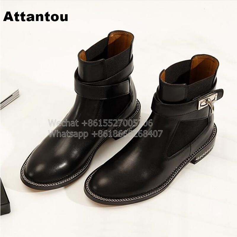New Fashion Black Real Leather Ankle Boots Women Designer Buckle Ankle Wrap Straps Short Boot, As showed color 
New Fashion Black Real Leather Ankle Boots Women Designer Buckle Ankle Wrap Straps Short Boot, As showed color
