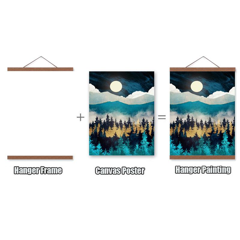 DIY Magnetic Wooden Frame Poster Hanger Nordic Canvas Print Natural Painting Hanging Wall Art Home Decor 21-60cm A4 A3
DIY Magnetic Wooden Frame Poster Hanger Nordic Canvas Print Natural Painting Hanging Wall Art Home Decor 21-60cm A4 A3