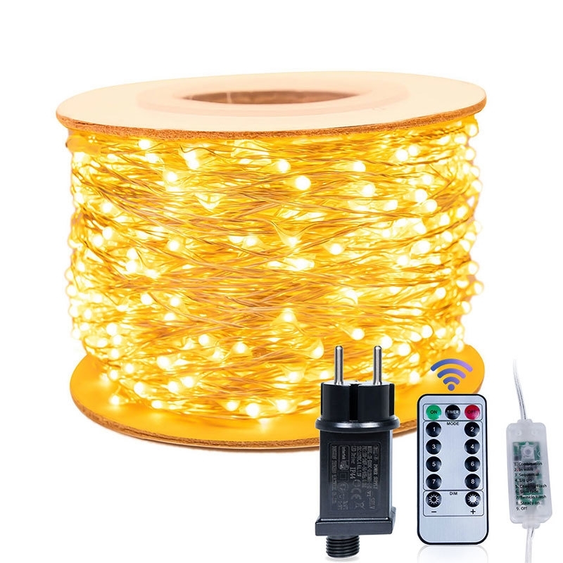 The Longest Waterproof Outdoor Home 30M 50 100M LED Fairy Street Lights Decoration Garlands Christmas Wedding New Year's Garland Y201020
The Longest Waterproof Outdoor Home 30M 50 100M LED Fairy Street Lights Decoration Garlands Christmas Wedding New Year's Garland Y201020