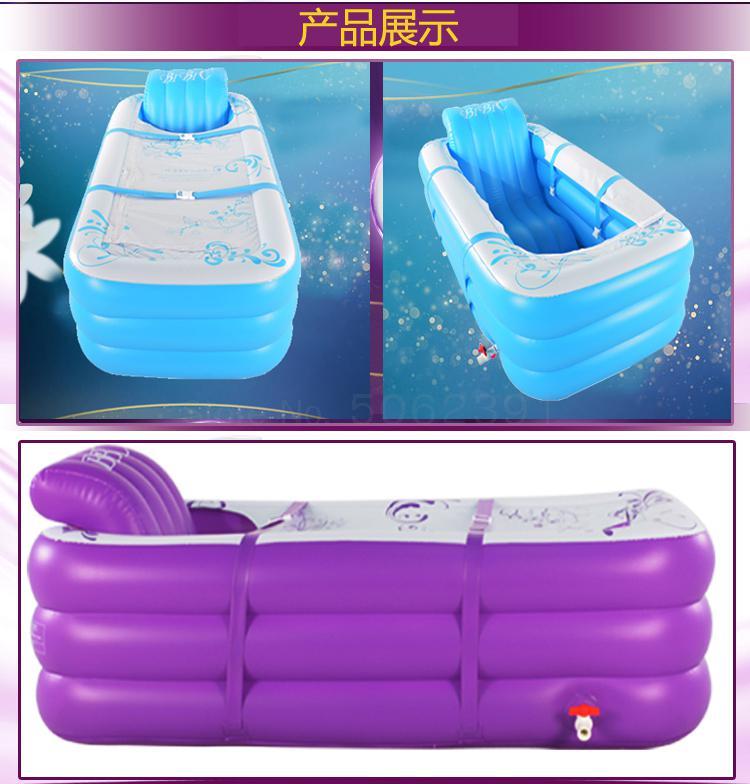Thickened Large Inflatable Bathtub Adult Bathtub Household Warm Folding Plastic Can Be Sitting Down For Two Persons
Thickened Large Inflatable Bathtub Adult Bathtub Household Warm Folding Plastic Can Be Sitting Down For Two Persons