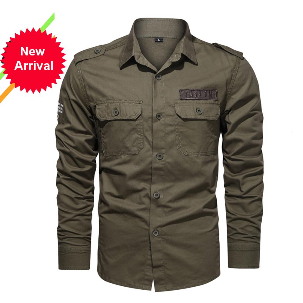 2021 New Autumn/winter Warm Quality 100% Cotton Material Long Sleeved Shirts Button Collar Smart Casual for Men Comfortable Tooling Ztjv, Khaki
2021 New Autumn/winter Warm Quality 100% Cotton Material Long Sleeved Shirts Button Collar Smart Casual for Men Comfortable Tooling Ztjv, Khaki
