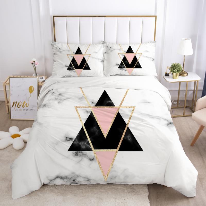 3D Bedding Set Comforter Duvet Cover Pillowcases Luxury Bed Linens Bed Set Queen King Europe Russia Size Nordic Marble Geometry, Marbling 010-white-d
3D Bedding Set Comforter Duvet Cover Pillowcases Luxury Bed Linens Bed Set Queen King Europe Russia Size Nordic Marble Geometry, Marbling 010-white-d