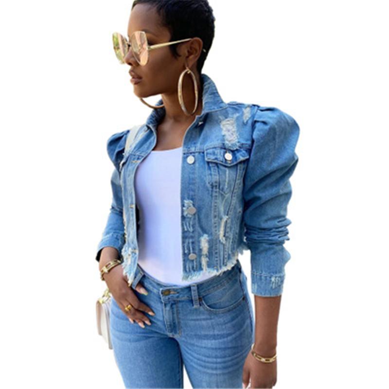 Ladies Slim Denim Jacket Fashion Trend Long Sleeve Cardigan Button Short Tops Outerwear Designer Female Autumn New Pocket Casual Denim Coats
Ladies Slim Denim Jacket Fashion Trend Long Sleeve Cardigan Button Short Tops Outerwear Designer Female Autumn New Pocket Casual Denim Coats