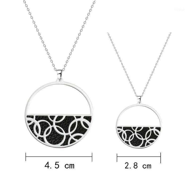 Chains Cremo Collier Necklace For Wome Stainless Steel Link Chain Boho Interchangeable Leather Hoop Luxury Christmas Gift 1 
Chains Cremo Collier Necklace For Wome Stainless Steel Link Chain Boho Interchangeable Leather Hoop Luxury Christmas Gift 1