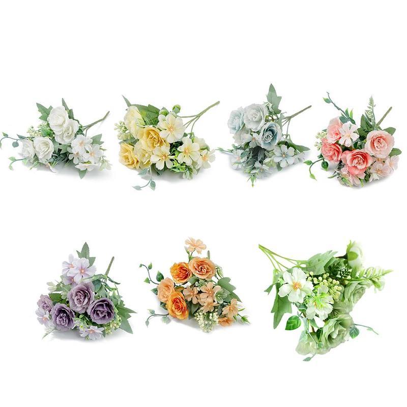 Simulation Hydrangea Rose Bundle Silk Peony For Bouquet Home Decoration Accessories Party Fake Plants Artificial Roses Flowers
Simulation Hydrangea Rose Bundle Silk Peony For Bouquet Home Decoration Accessories Party Fake Plants Artificial Roses Flowers