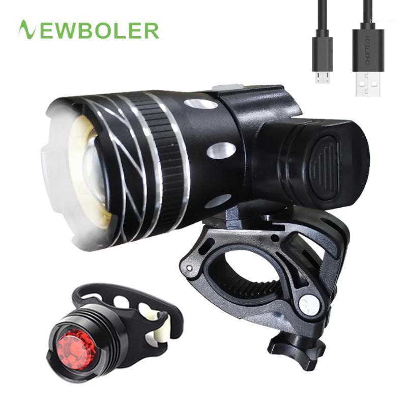 NEWBOLER 5000mAh Bicycle Light Set T6 USB Rechargeable Battery Adjustable Zoom Bike Front Headlight Cycling Lamp with Taillight1
NEWBOLER 5000mAh Bicycle Light Set T6 USB Rechargeable Battery Adjustable Zoom Bike Front Headlight Cycling Lamp with Taillight1