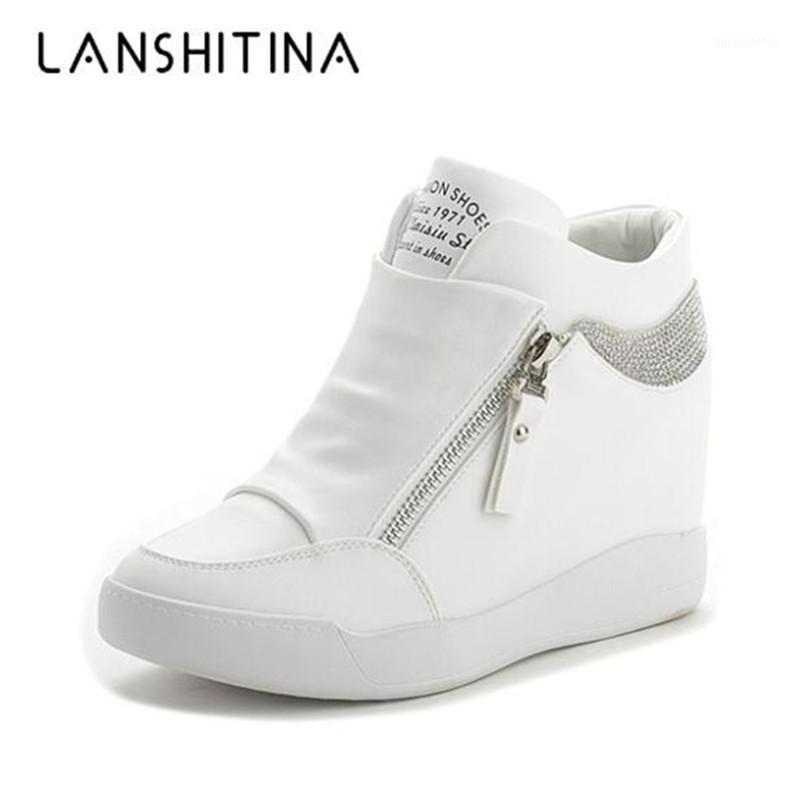 Women Boots 2020 Autumn Platform Rhinestone Sneakers 8CM Wedge Heels Comfortable Leather Short Boots Winter Ankle Woman1, Black
Women Boots 2020 Autumn Platform Rhinestone Sneakers 8CM Wedge Heels Comfortable Leather Short Boots Winter Ankle Woman1, Black