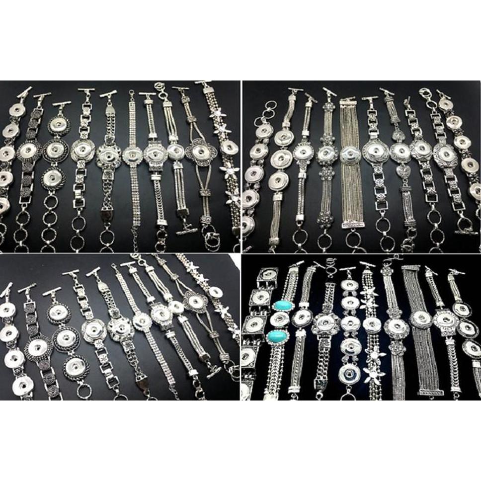 Wholesale 20Pcs Lot Different Style Silver Snap Charm Bracelet Interchangeable Diy Snap Jewely Bangle Fit 18Mm Ginger Snap Chunk 5Zc74
Wholesale 20Pcs Lot Different Style Silver Snap Charm Bracelet Interchangeable Diy Snap Jewely Bangle Fit 18Mm Ginger Snap Chunk 5Zc74