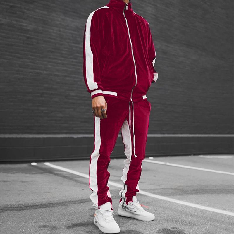 New Winter Men' Contrast Color Plus Velvet Warm Clothing Suits, Casual Style Sports Suits, Comfortable Clothing For Men#g30, Blue
New Winter Men' Contrast Color Plus Velvet Warm Clothing Suits, Casual Style Sports Suits, Comfortable Clothing For Men#g30, Blue