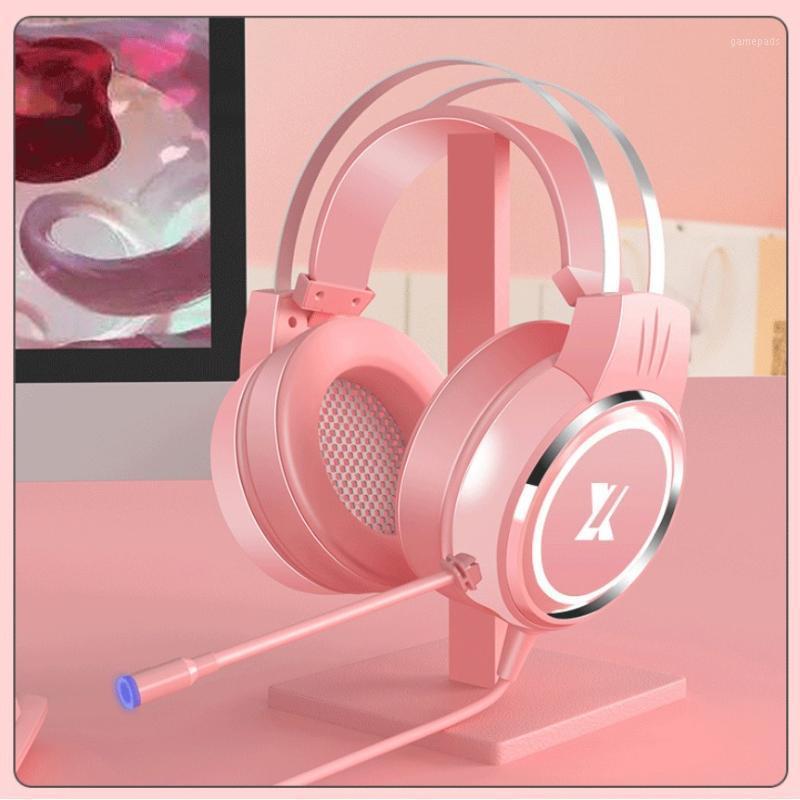 Pink USB Wired Earphone Headset PC Gamer Stereo Headphone Flexible Adjustable Mic Headset for Laptop/PC/Mobile for Office Girls1
Pink USB Wired Earphone Headset PC Gamer Stereo Headphone Flexible Adjustable Mic Headset for Laptop/PC/Mobile for Office Girls1