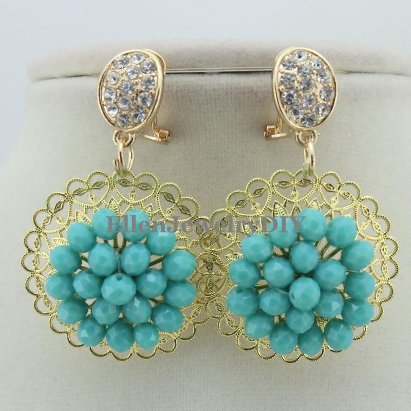 Hoop & Huggie Fashionable Earringe Beads Crystal Earrings Nigerian Wedding Bridal Earring W11464
Hoop & Huggie Fashionable Earringe Beads Crystal Earrings Nigerian Wedding Bridal Earring W11464