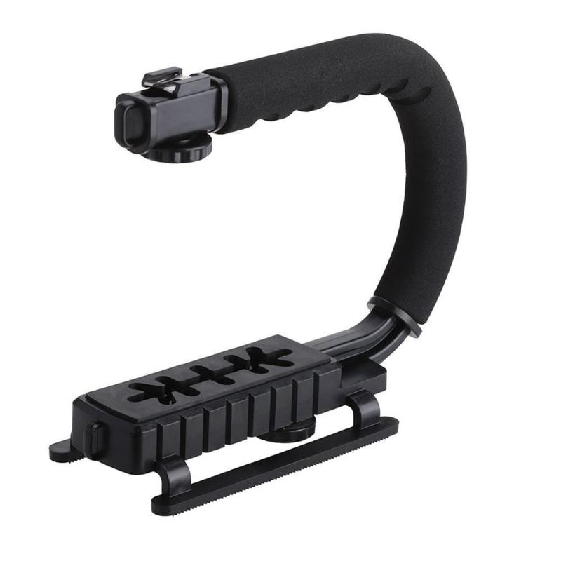 U Shape Bracket Grip Portable Video Handheld Camera Stabilizer with Removable Hot Shoe C-Type Bracket
U Shape Bracket Grip Portable Video Handheld Camera Stabilizer with Removable Hot Shoe C-Type Bracket