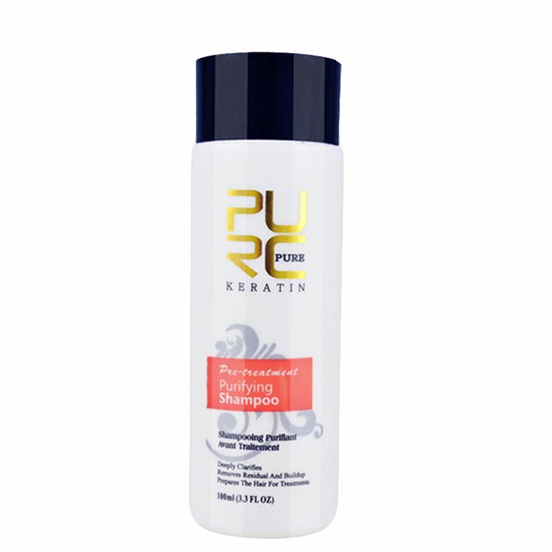 Brazilian Keratin Straighten Hair Purifying Shampoo Repair Damaged Make Hair Straightening Smooth Hair Care Products 100ml
Brazilian Keratin Straighten Hair Purifying Shampoo Repair Damaged Make Hair Straightening Smooth Hair Care Products 100ml