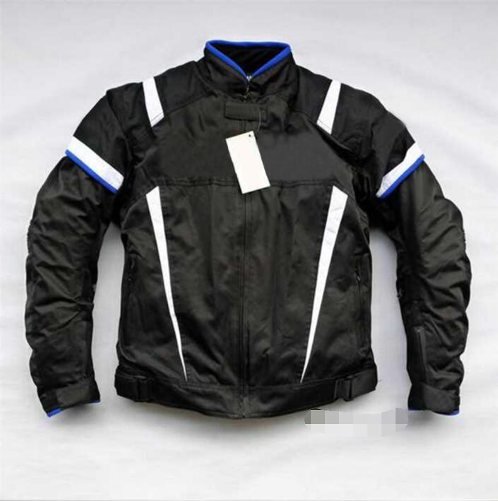 Motorcycle jersey four seasons racing suit built-in protective gear anti-fall motorcycle windproof waterproof jacket