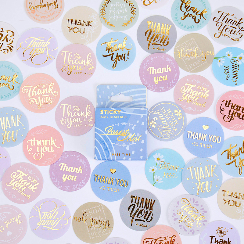 Thank you stickers Gift Sealing Sticker 46pcs 8 Design Decorative Diary Scrapbooking Festival Birthday Party stationery Labels
Thank you stickers Gift Sealing Sticker 46pcs 8 Design Decorative Diary Scrapbooking Festival Birthday Party stationery Labels