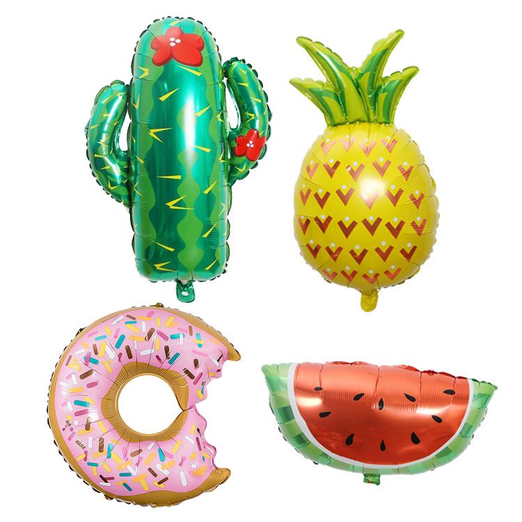 63x73cm Cactus Donut Aluminum Balloon Birthday Balloon Party Decoration Pineapple Watermelon Fruit Birthday Decoration
63x73cm Cactus Donut Aluminum Balloon Birthday Balloon Party Decoration Pineapple Watermelon Fruit Birthday Decoration