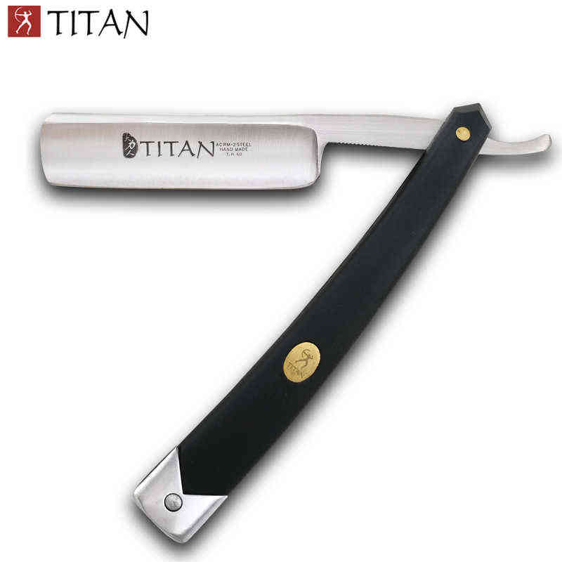 Titan shaving razor sharp already straight razor for men 220112