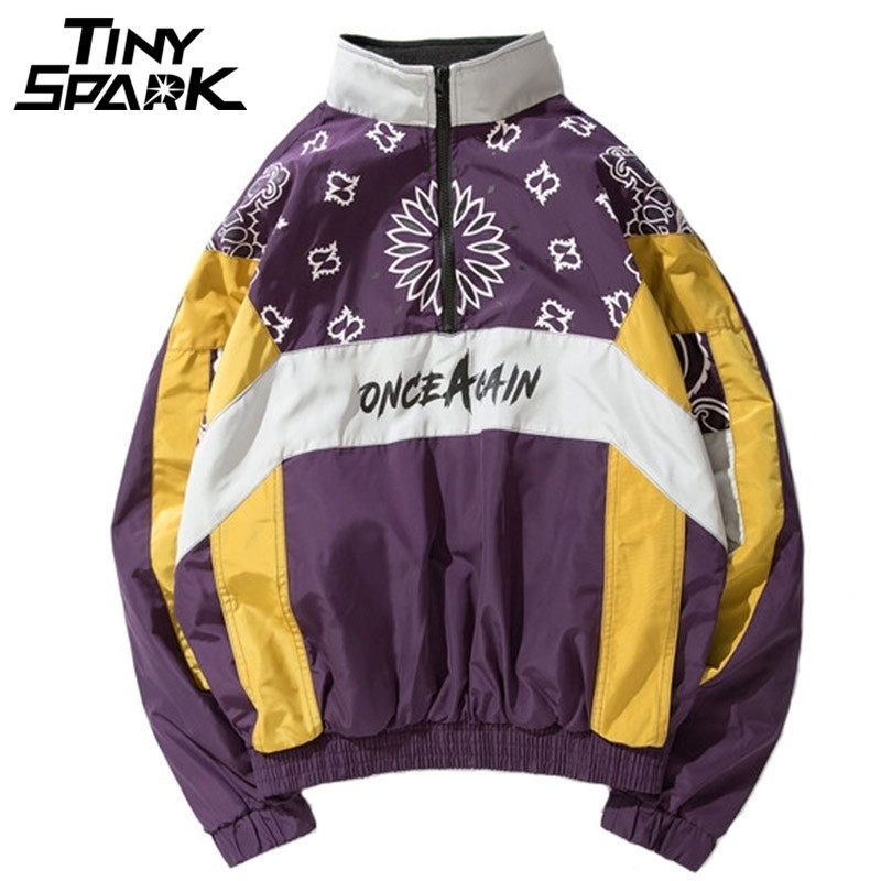Vintage Harajuku Pullover Jackets Hip Hop Floral Print Autumn Zip Windbreaker Jacket Patchwork Streetwear Oversized Flowers 201114, D27a16 red
Vintage Harajuku Pullover Jackets Hip Hop Floral Print Autumn Zip Windbreaker Jacket Patchwork Streetwear Oversized Flowers 201114, D27a16 red