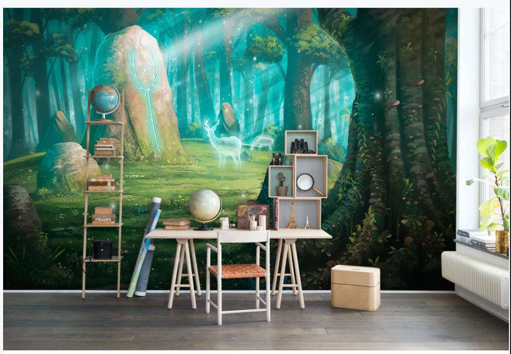 3d photo wallpaper custom photo mural Romantic fairytale elk forest big tree children's room home decor wallpaper for walls 3 d, Non-woven wallpaper
3d photo wallpaper custom photo mural Romantic fairytale elk forest big tree children's room home decor wallpaper for walls 3 d, Non-woven wallpaper