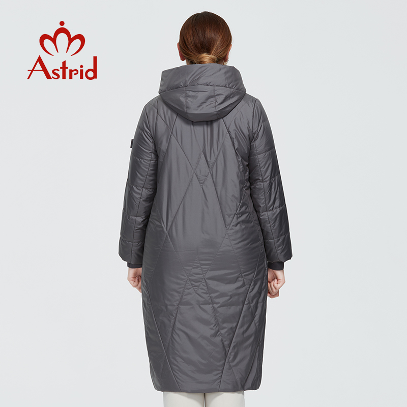 Astrid Winter Women's coat women long warm parka fashion thick Jacket hooded large sizes BioDown female clothing 9200 201017