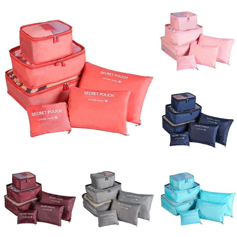 New Arrival 6Pcs Zippered Travel Mesh Bag Closet Clothes Underwear Toiletry Storage Pouch
New Arrival 6Pcs Zippered Travel Mesh Bag Closet Clothes Underwear Toiletry Storage Pouch