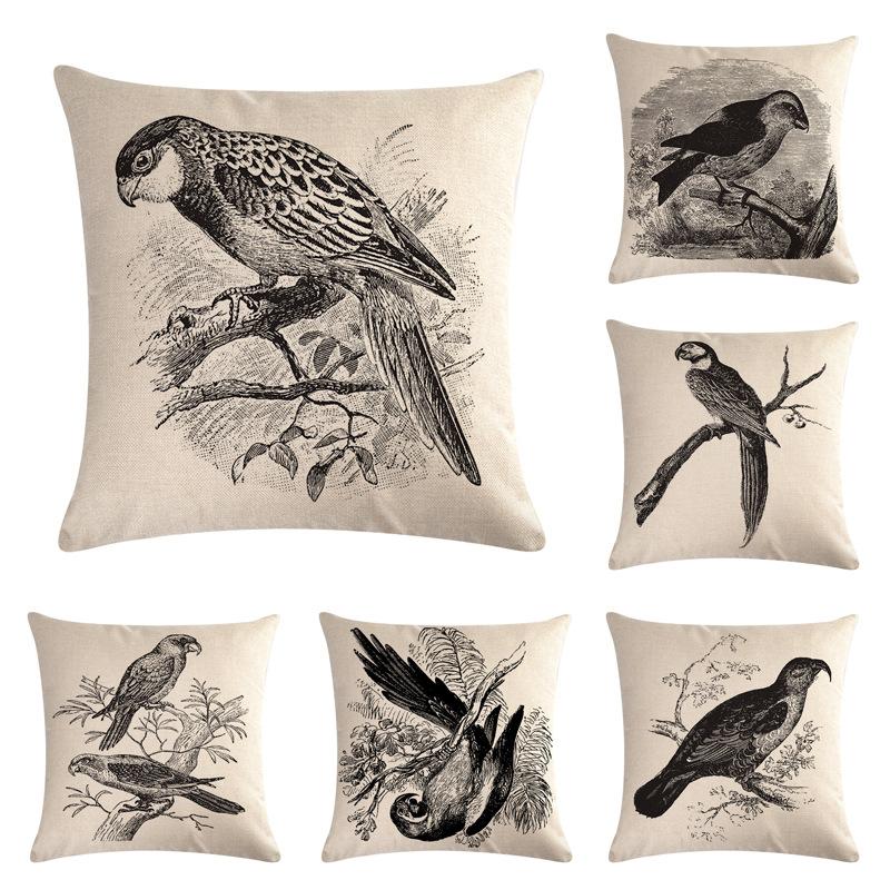 45x45cm Sketch Eagle Parrot Cushion Cover Soft Plush Pillow Case Home Room Office Decoration Back Throw Sofa Cushion Cover
45x45cm Sketch Eagle Parrot Cushion Cover Soft Plush Pillow Case Home Room Office Decoration Back Throw Sofa Cushion Cover